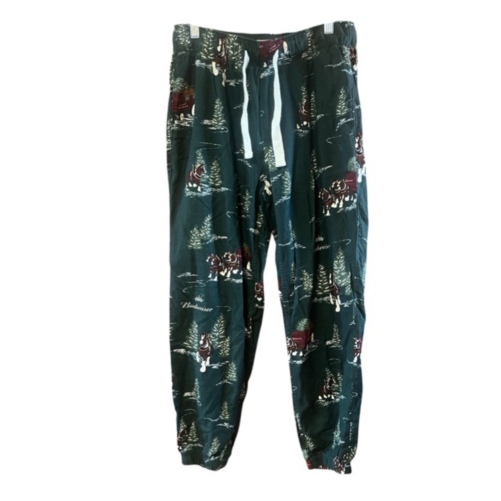 Abercrombie &‎ Fitch Budweiser Graphic Soft Sleep Pants NWT